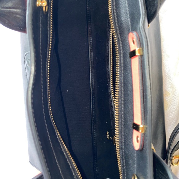 CHLOÈ Pink Leather Colorblock Alice Satchel Bag - Picture 6 of 8